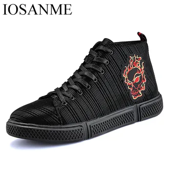 

winter warm men high top casual shoes korean trend comfortable dress moccasins homme leisure dress outdoor designer flat for men