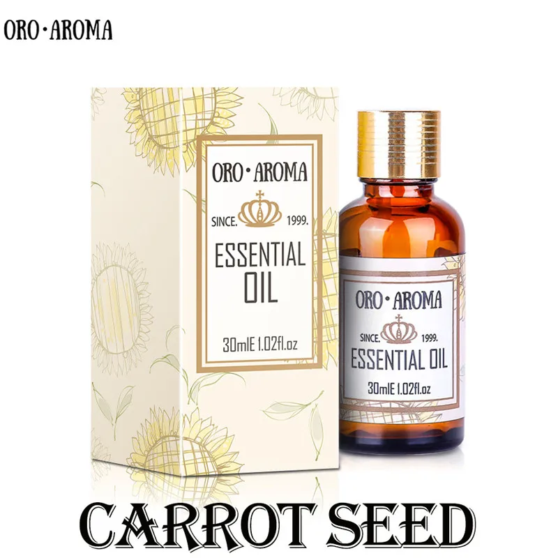 Эфирное Масло из семян моркови от известного бренда oroaroma улучшает цвет кожи