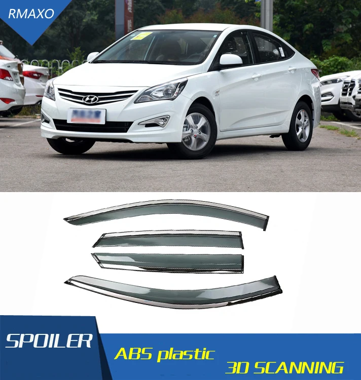 Дефлектор окон для Hyundai Verna 2010-2016 4 шт./компл. | Автомобили и мотоциклы