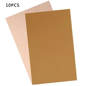 

10 pcs 10x15cm double-sided copper PCB board fiberglass board FR4 10PCS double-sided glass fiber board