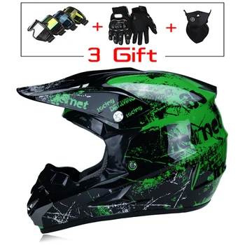 

New Hot High Quality Cartoon Children Motorcycle Helmets with Goggle and Scarf 19 Colors Boy Girl Protective Cycling Casque
