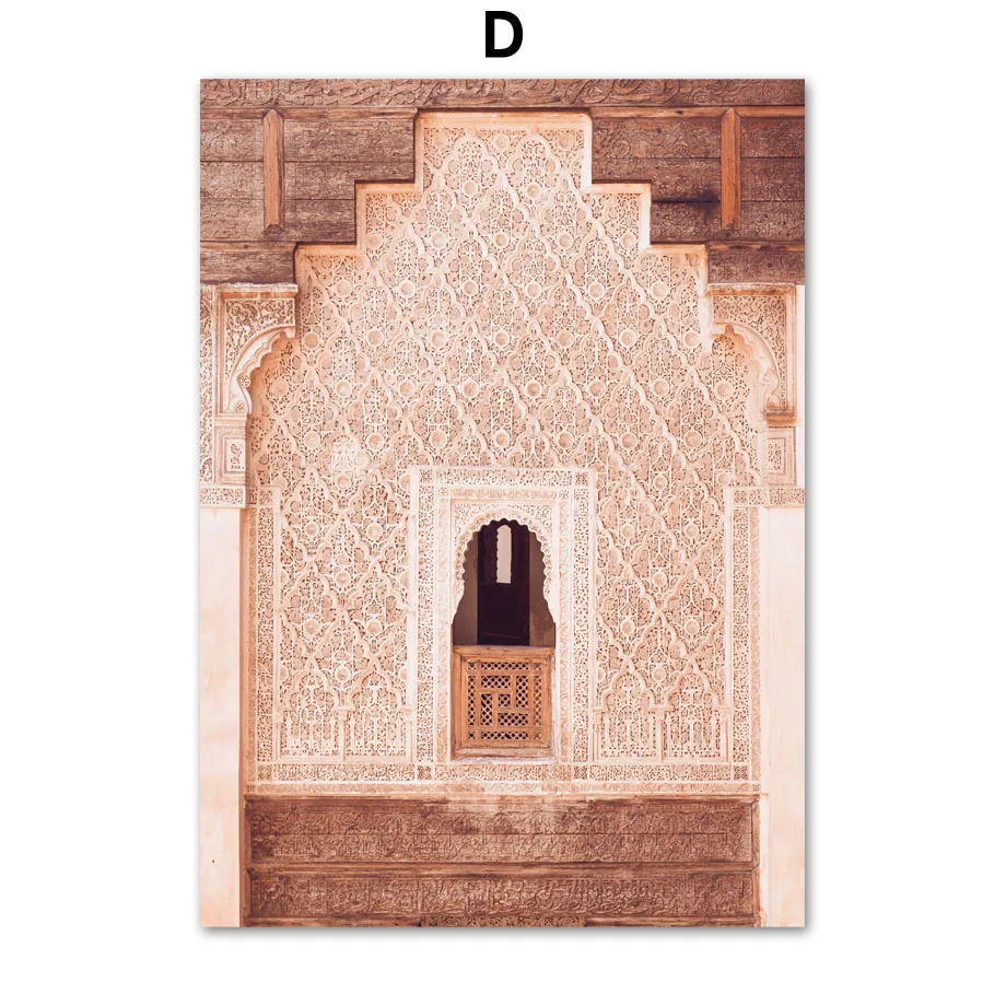Wall-Art-Canvas-Painting-Moroccan-East-Gate-Arabic-Style-Nordic-Posters-And-Prints-Wall-Pictures-For (6)
