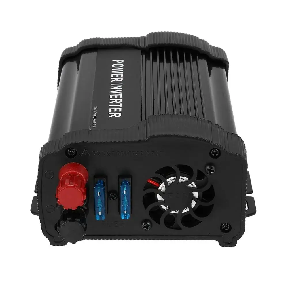 P-Series 1000 Вт портативный автомобильный инвертор 12В к AC110V модифицированное зарядное устройство адаптер преобразователя питания для ТВ DVD плеера