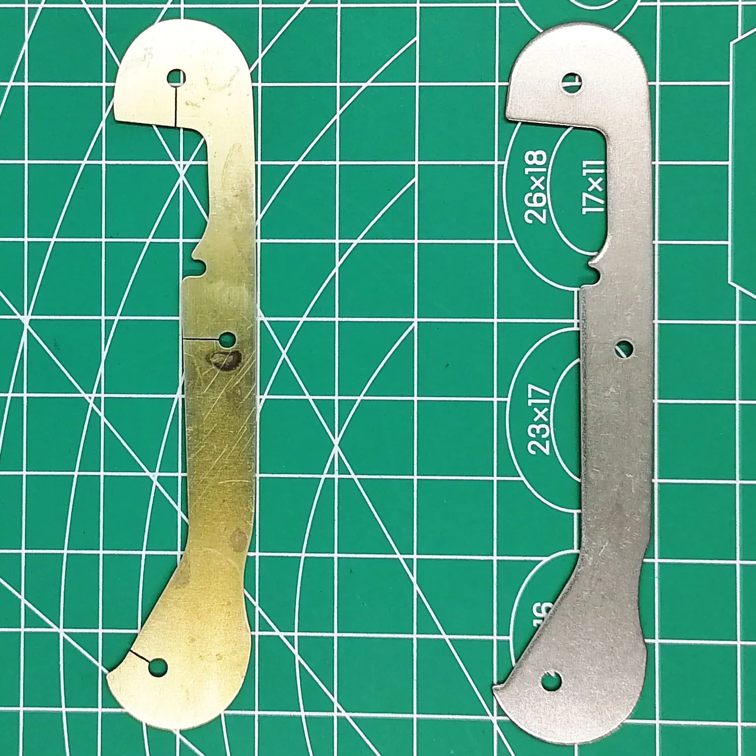 Brass/titanium Alloy Liners For 91mm Victorinox Swiss Army Knife