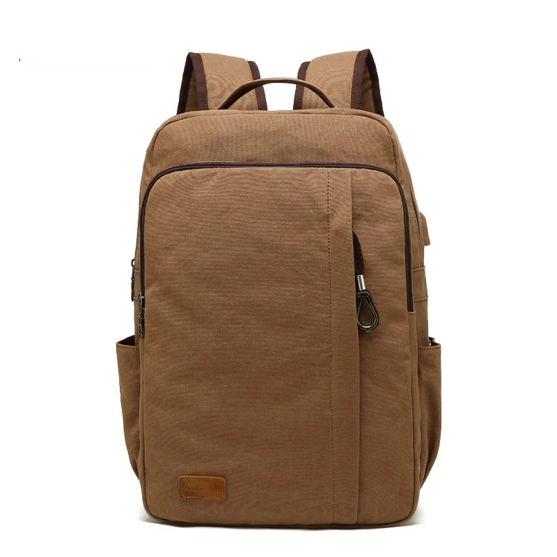 

AUGUR Man Backpack Large Waterproof Laptop Bags Fashion School Bags Canvas Shoulder bag 2019 Vintage Travel Backpack mochilas