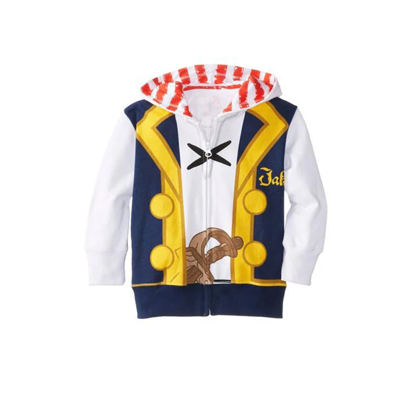 Boys Coats Clothes Kids Jacket Girls Clothing Cartoon Classic Models Long-Sleeved Zipper Hooded Sweaters Baby Costume