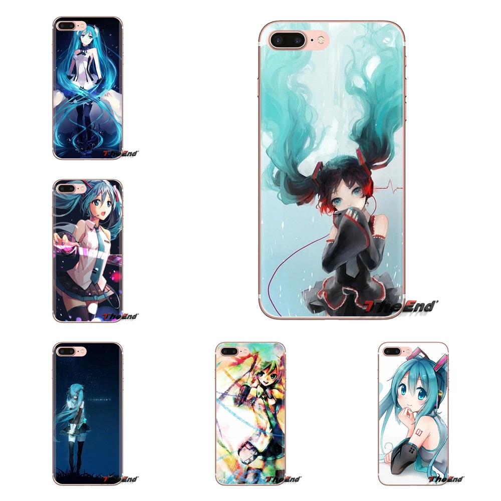 Dakimakura Japan Hatsune mi ku для Xiao 6 A1 Max x 2 5X 6X Red Note 5 5A 4X 4A A4 4 3 Plus Pro прозрачный чехол из ТПУ |