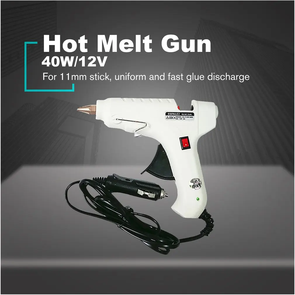 12V/40W Heating Hot Melt Glue Gun Sticks Trigger Mini Guns Thermo