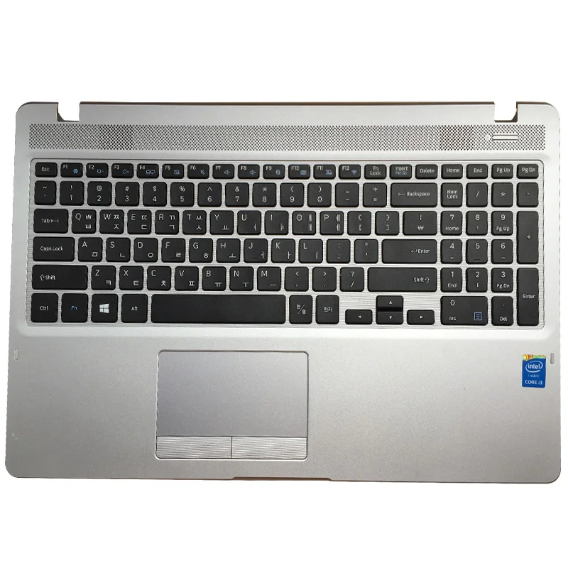 

NEW Laptop Palmrest Upper Case White Keyboard Touchpad For Samsung NP500R5K NP500R5H NP500R5K NP500R5H