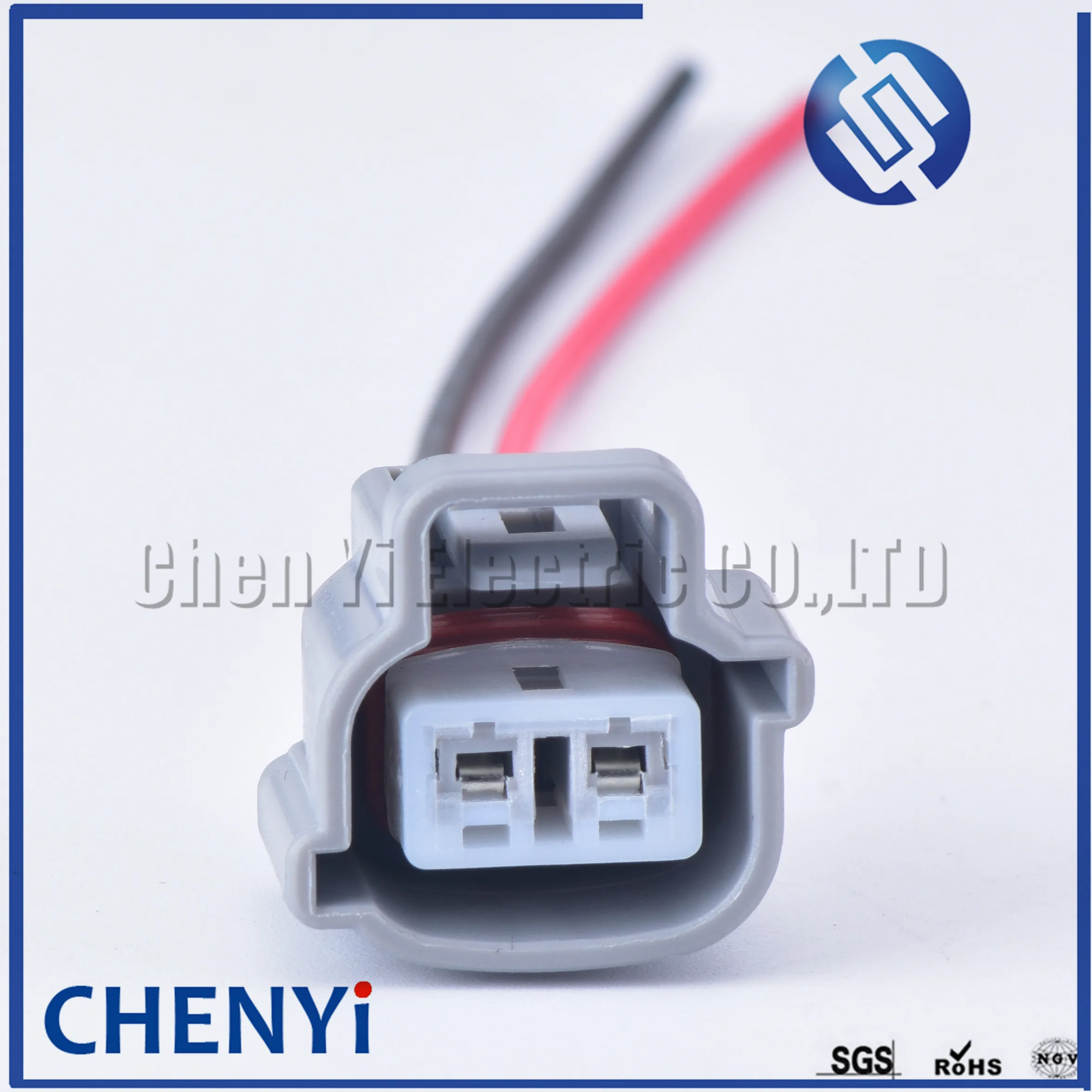 Pair Of 2-Pin Connector Plugs For Toyota Lexus - Turn Signal & Fog Light 90980-11019