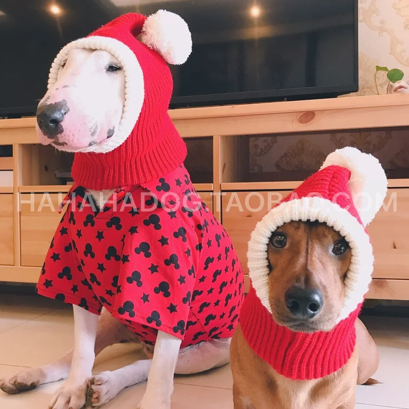 Шапки Санты для собак Gorro Navidad Perro Disfraz Santa Navidad головные уборы для собак зимняя одежда для домашних животных DD6D114