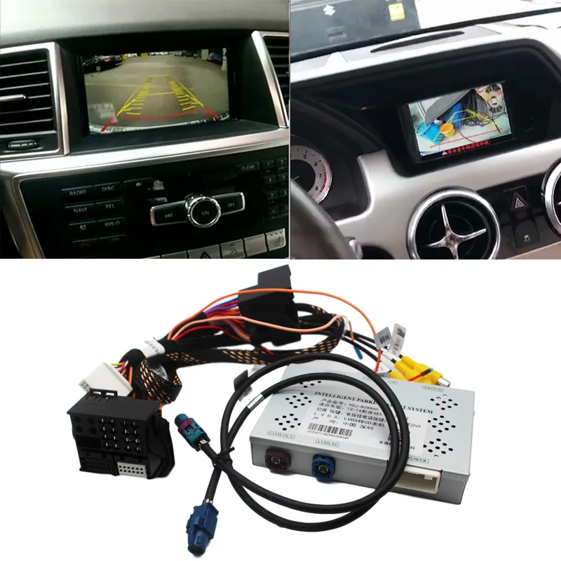 Автомобильный интерфейс камеры для benz 2012 2015A B C E GLK ML w176 w246 w204 w212 w166 x204 адаптер
