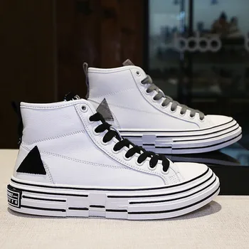 

Women's shoes 2020 spring new leather fashion casual sports shoes women's white breathable color matching flat women's shoes