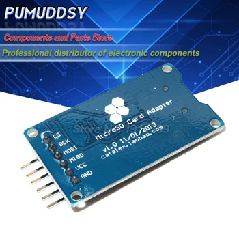 

5PCS Micro SD Storage Expansion Board Micro SD TF Card Memory Shield Module SPI For Arduino Promotion