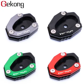 

For KAWASAKI Versys X 250 Versys-X 300 Unban Versys1000 Kickstand Motorcycle Aluminum new Sidestand Stand Extension Enlarger Pad