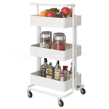 

Three Layers Trolley Skin Beauty Salon Hair Factory Management Barbershop Shelf Nail Province Space