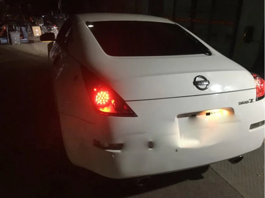 2003~ 2008 год задний фонарь для Nissan 350Z задний фонарь автомобильные аксессуары светодиодный DRL Taillamp для Nissan 350Z противотуманные фары