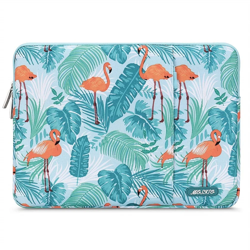 Flamingo Palm Leaves