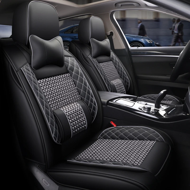 Автомобильный чехол для сиденья Volkswagen Passat b5 b6 b7 b8 Touareg polo golf 4 5 6 7 BORA CANDY MAGOTAN Sagitar SPORTSVAN PHIDEON GOL