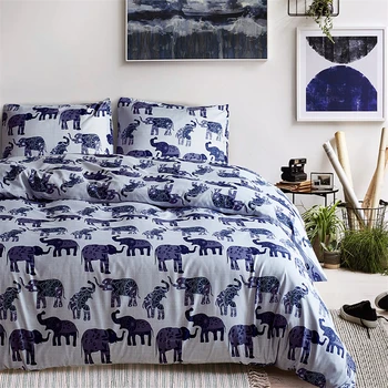 

NS The Nordic impression Printed bedding sets Quilt/Duvet/Comforter cover Bedroom 3pcs holiday Gift all size