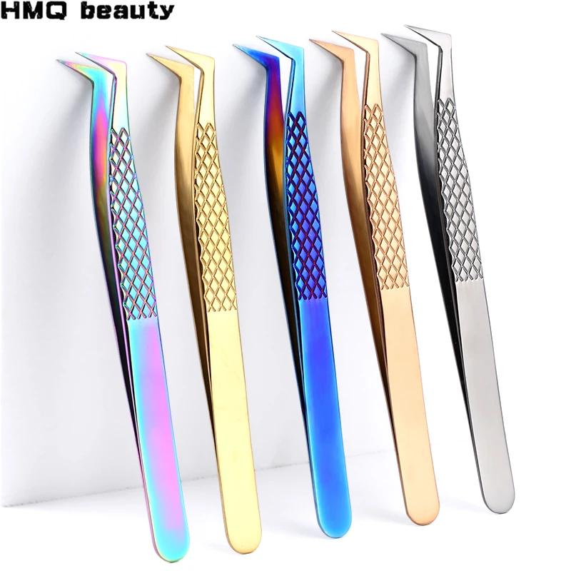 Special Offers Eyelashes Tweezers Extensions Premium High-Quality 100%Closed for 3D 6D Improve Hand-Anti-Slip-Design NyoKBp9Ba