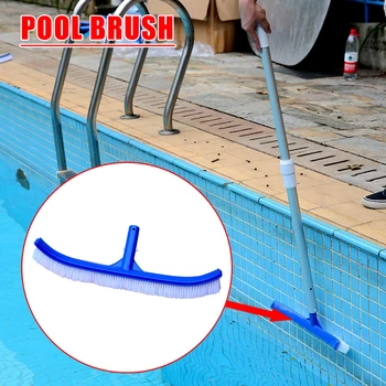

18 inch Hot Tub SPA Algae Cleaner Brush ABS Swimming Pool Cleaning Brush Walls Tiles Floors Steps Ground Cleaning Tools