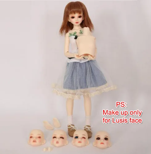 Куклы Unoa Lusis BJD 1/4 модели тела куклы для мальчиков и девочек глаза игрушки luts dollmore