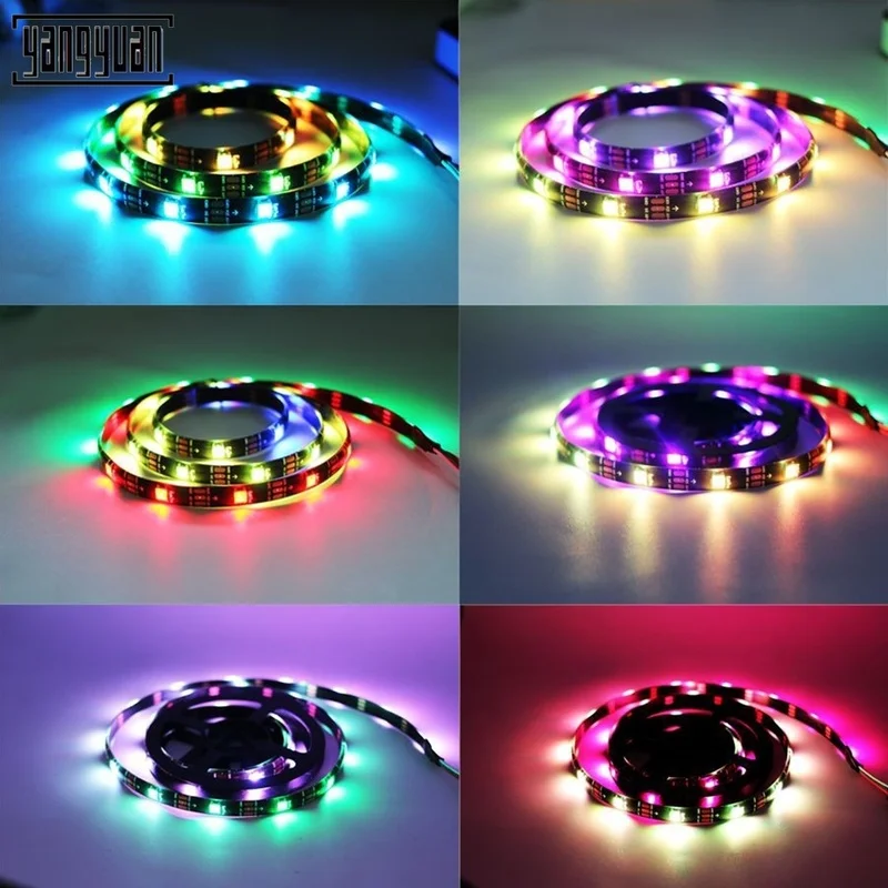 

5V USB power LED lamp RGB/white/warm white Cabinet lamp SMD HDTV desktop computer screen backlight remote control lighting