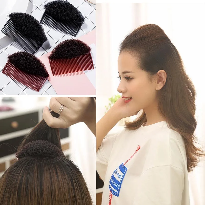 

Fashion Hair Style Tool Bun Maker Braid Tool For Women Hair Accessories Princess Modelling Fluffy Heightening Styling Headwear