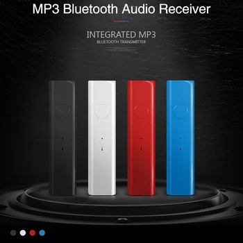 

Mini Auto Audio Converter Wireless Music MP3 Audio 3.5mm AUX Vehicle Bluetooth Receiver HD Transport Bluetooth Car Kit HW-666