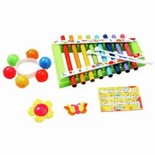 Детские головоломки музыкальная игрушка Личность особенно Творческий тонкий дизайн Октава рука стучать пианино Образование Подарки для детей