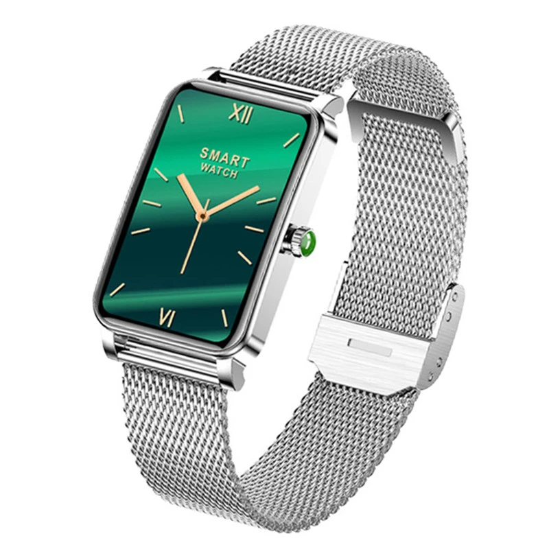 ZX19 Ladies Smart Watch Women Style Exquisite Smartwatch Fitness Bracelet Wristband Customizable Dial For Girlfriend Gift