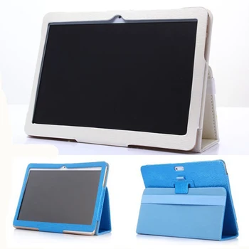 

10.1 Inch Anti Scratch Tablet Case Portable Folio Leather Accessories Universal Type Protective Solid Folding Stand Cover