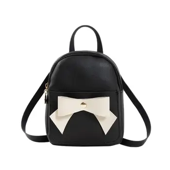 

Mini Backpack Women 2019 Bow Shoulder Bag Female Cute small Crossbody bag for Teenage Girls fashion bag pack