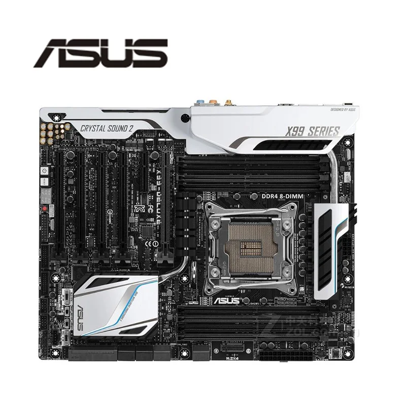 Для ASUS X99-DELUXE/USB3.1 оригинальный б/у Настольный X99 X99M 2011 Socket LGA Core i7 LGA2011 V3 DDR3