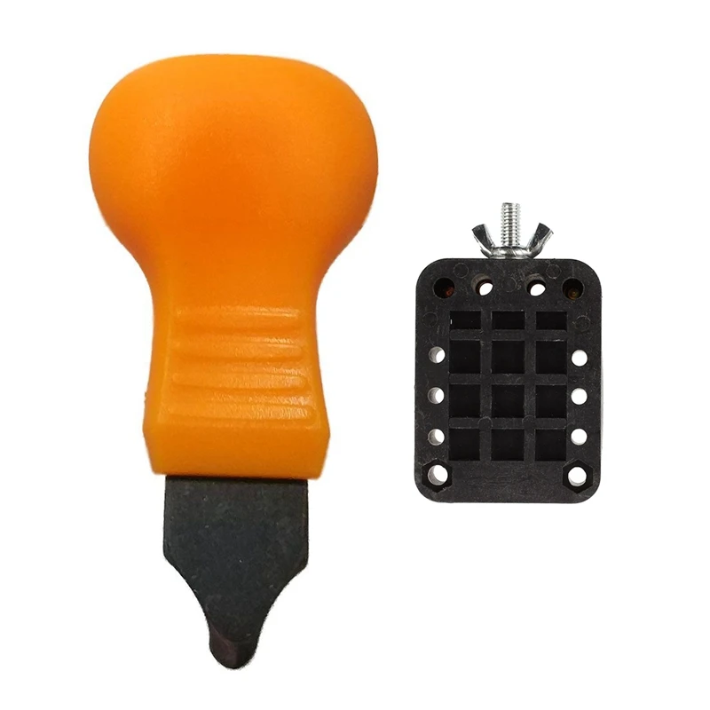 

2 Pcs Watch Back Case Opener Remover Removal Knife Repair Replacing Watchmaker Tools, Yellow & Black