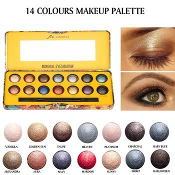 

eye shadow palette Easy to Wear eye shadow matte 14 Colors Matte Pearl Light Eye Shadow Powder Palette Matte Eyeshadow Y802