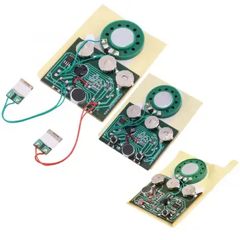

30s Recordable Music Sound Voice Module Chip 0.5W with Button Battery for DIY card, gift box, cake box, flower box