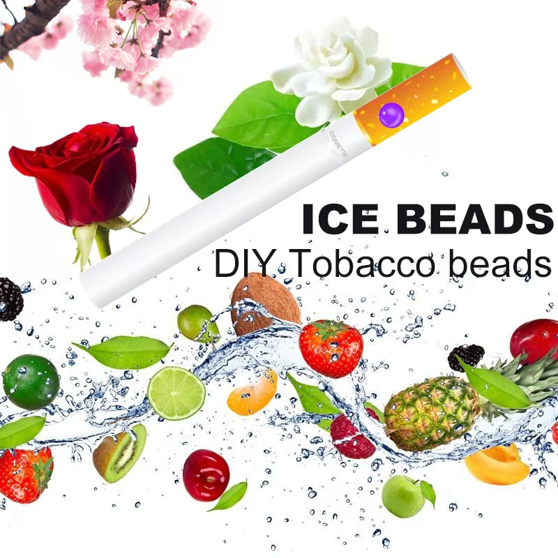 DIY сигареты хлопки бусины фруктовый аромат мятным вкусом дыма табачная трава