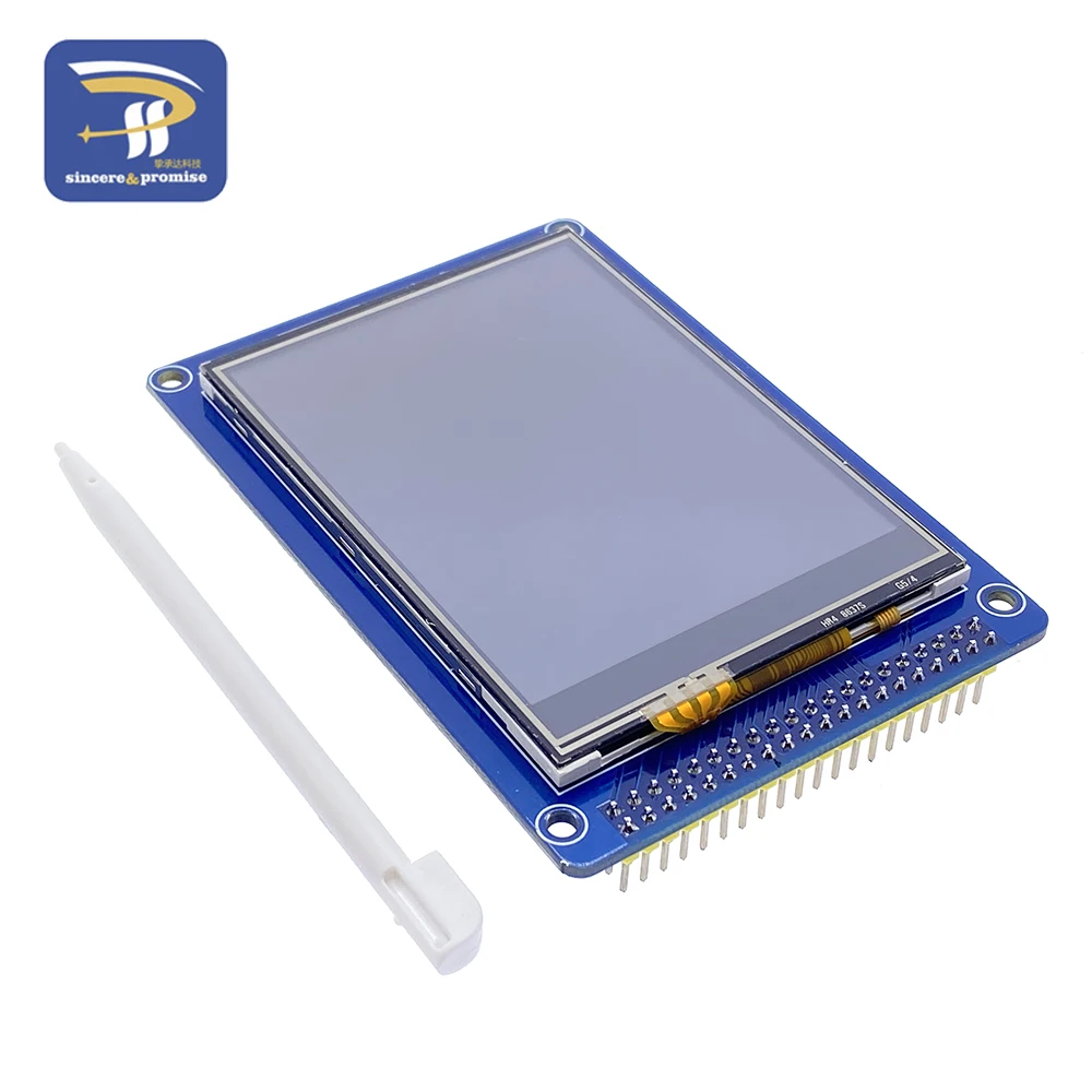 Display Module LCD Display Module Touchscreen Display 3.2" TFT for Arduino Kit with Adapter Board