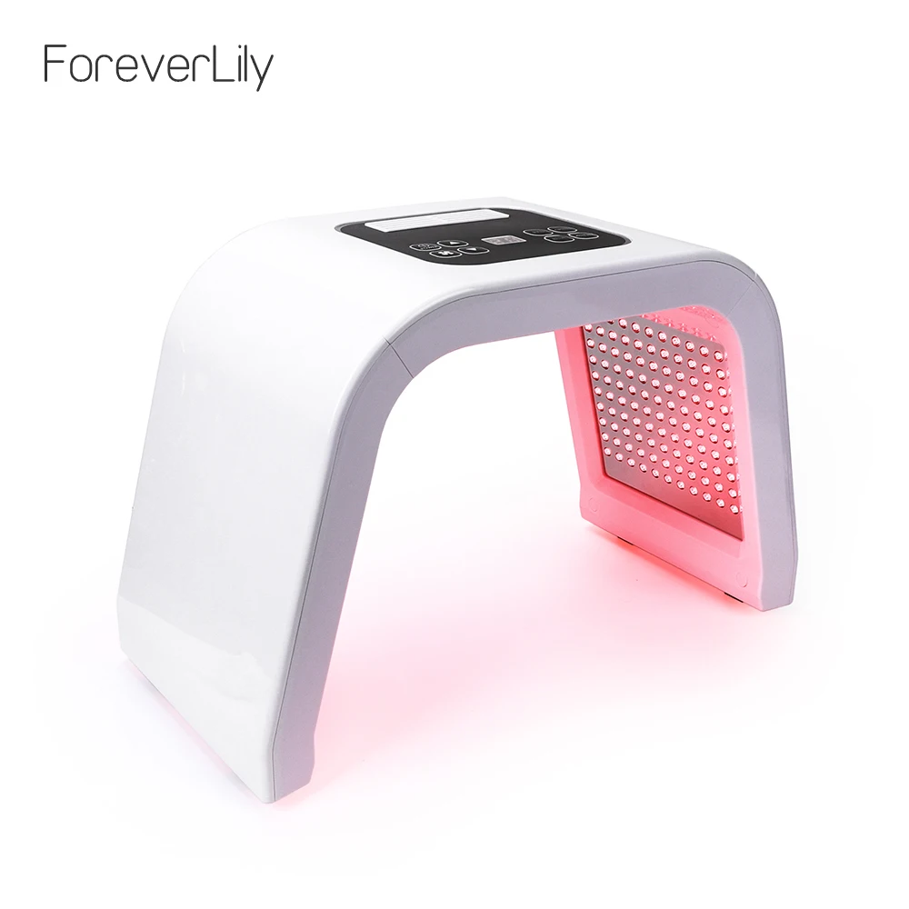 Online Profesional 7 colores PDF Led máscara de luz Facial terapia de rejuvenecimiento de la piel Spa removedor de acné antiarrugas BeautyTreatment