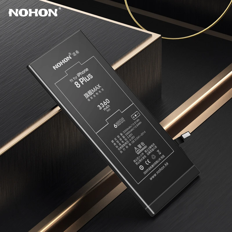 Аккумуляторная батарея NOHON для Apple iPhone 8 7 6S Plus SE 8Plus 7Plus 6Plus Plus|Аккумуляторы