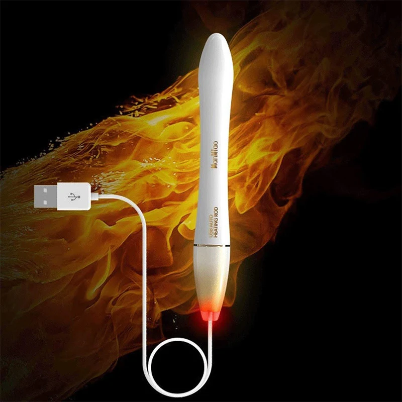 Термостат для мужской мастурбации Usb нагревательный стержень водонепроницаемый