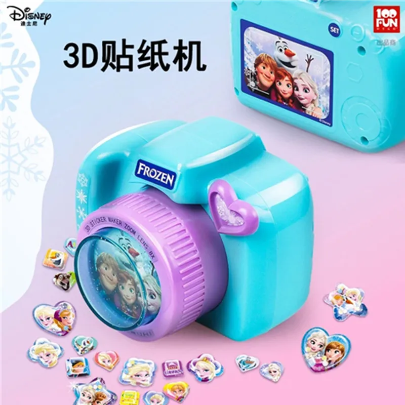 Disney Frozen 2 Girls 3D Sticker Maker Machine Magic Stickers Set Handmade  DIY Production Girl birthday Gift Mother & Kid Toys - AliExpress