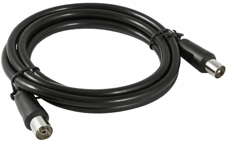 SilverHT 93025-2 5 м/ч базовый цифровой ТВ-кабель черный цвет | Электроника