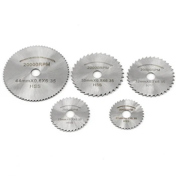 

6pcs Hole Circular Jig Saw Blades Carpentry Rotary Machine Tool High Speed Steel