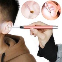 Светильник для ушей, ложка для ушей, артефакт для ушей, Детский Светильник для ушей, набор инструментов с зажимом