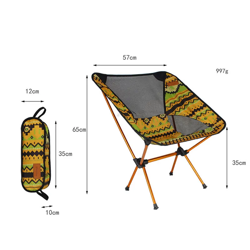 Сверхлегкие стулья с Луной, переносное садовое кресло, кресло для рыбалки, кресло для руководителя, для кемпинга, съемная складная мебель, индийское кресло