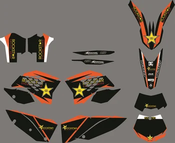 

Motocross Decal Sticker DECO Kit for KTM 125 200 250 300 350 450 525 SX SXF SX-F 2007-2010 EXC EXC-F EXCF XCF XC-F 2008-2011
