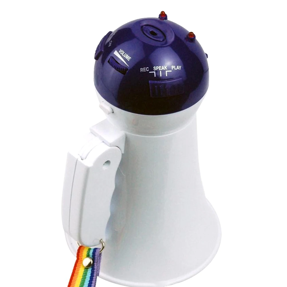  5W Travel Guide Horn Wireless Loud Speaker Teaching Mini Portable Speech Handheld Megaphone Microph - 4000578222813